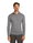 Icebreaker Unterwäsche Langarmshirt Half-Zip 200 Oasis LS - Merinowolle, enganliegend - grau Herren
